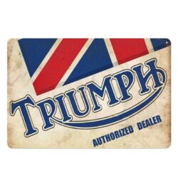 placa metal triunfo