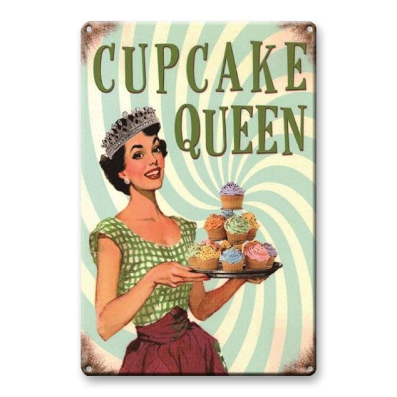 plato metal vintage cupcake queen plato metal vintage cupcake queen