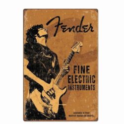 placa de metal guardabarros vintage