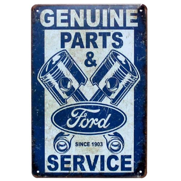 placa de metal ford vintage placa de metal ford vintage