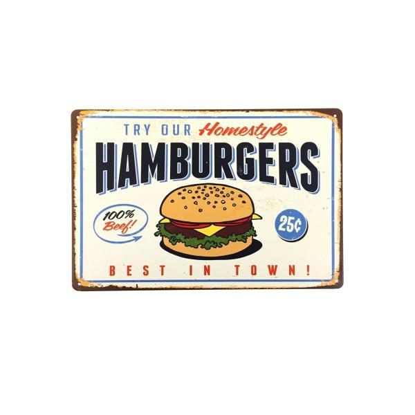 plato de metal para hamburguesas vintage plato de metal para hamburguesas vintage