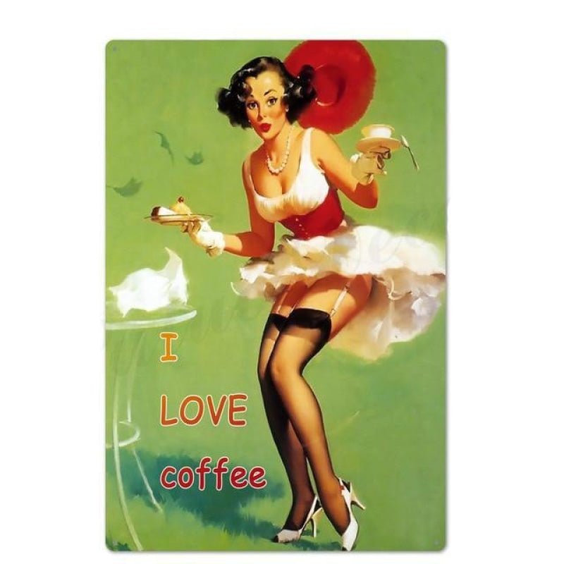 plato de metal vintage i love cafe plato de metal vintage i love cafe