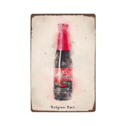 placa metal vintage lidemans
