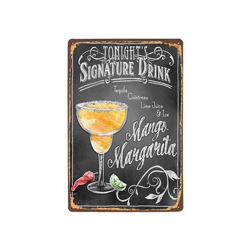 plato metal vintage mango margarita plato metal vintage mango margarita