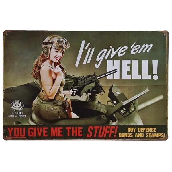 placa de metal militar vintage placa de metal militar vintage