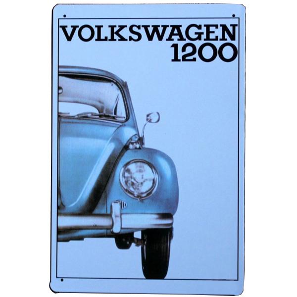 placa metal volkswagen vintage placa metal volkswagen vintage