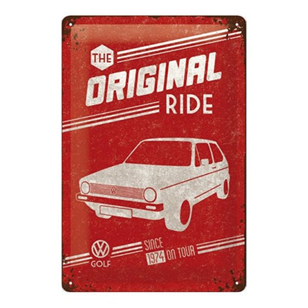 letrero de metal vintage paseo original de golf letrero de metal vintage paseo original de golf