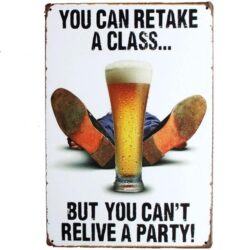 placa publicitaria de alcohol
