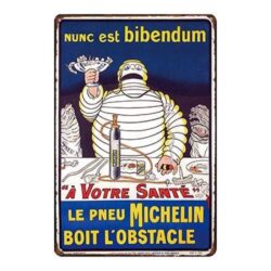 placa metal vintage nunc est bibendum