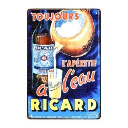 placa publicitaria antigua ricard