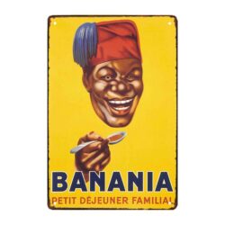 placa publicitaria banania