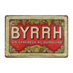 placa publicitaria byrrh