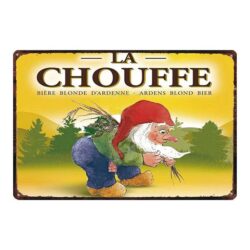 placa publicitaria chouffe