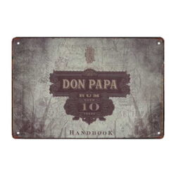placa publicitaria don papa