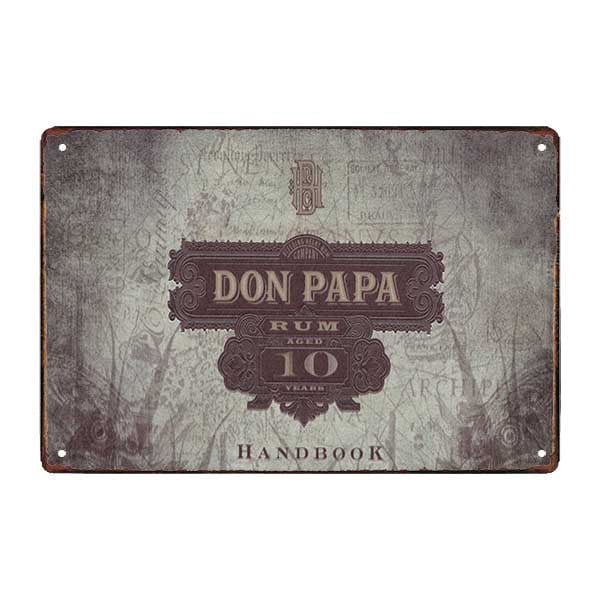 placa publicitaria don papa placa publicitaria don papa
