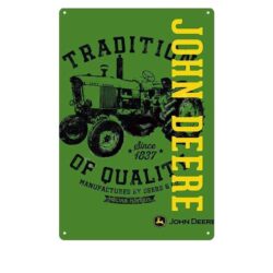 placa publicitaria john deere