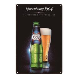 placa publicitaria kronenbourg