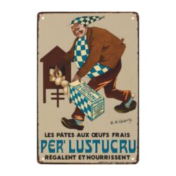 placa publicitaria lustucru