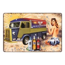 plato publicitario pastis 51