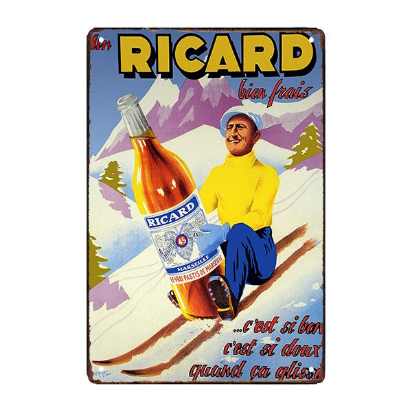 placa publicitaria tole ricard placa publicitaria tole ricard