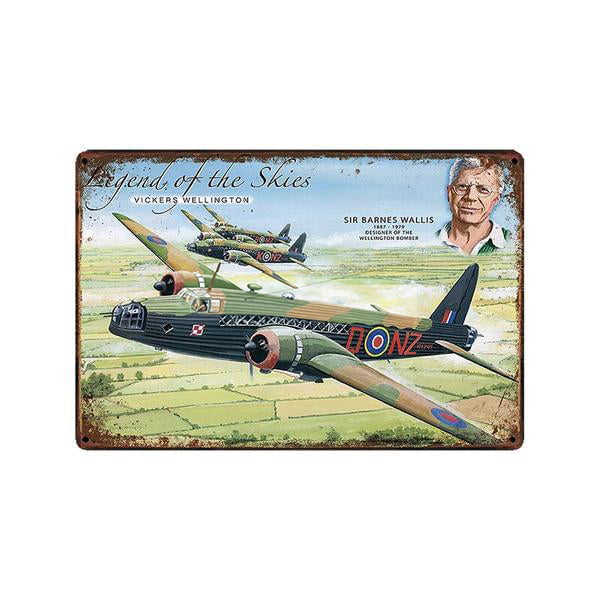 placa publicitaria de avion vintage placa publicitaria de avion vintage