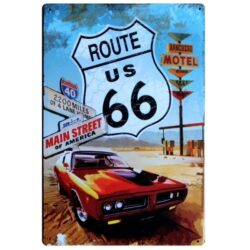 placa carretera 66