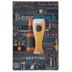 plato de cerveceria vintage