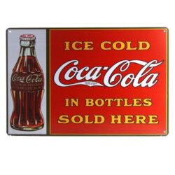 plato coca cola vintage