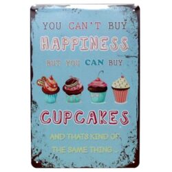 plato cupcake vintage