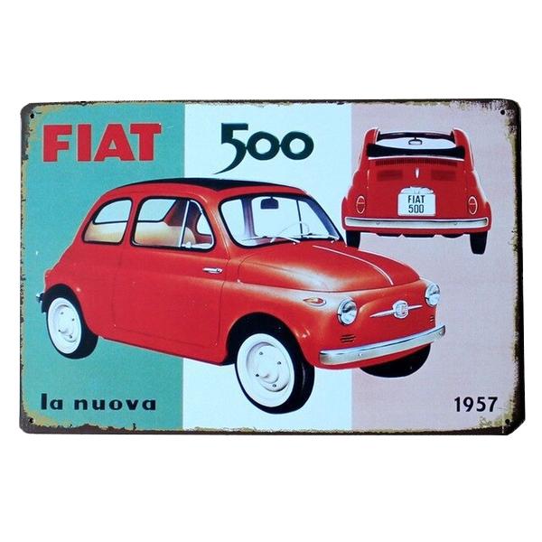 placa fiat vintage placa fiat vintage