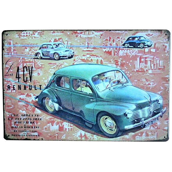 placa renault vintage placa renault vintage