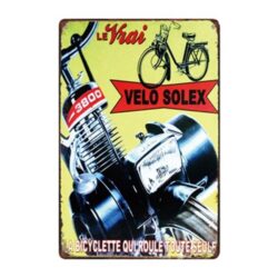 placa solex vintage