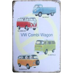 placa volkswagen vintage