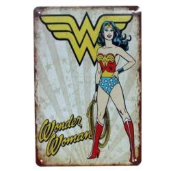 placa mujer maravilla