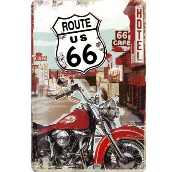placa metal ruta 66 placa metal ruta 66