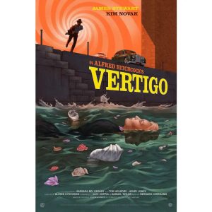 cartel peliculas de alfred hitchcock