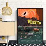 cartel peliculas de alfred hitchcock