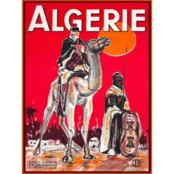 poster algérie vintage