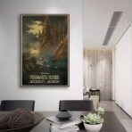 cartel harry potter vintage