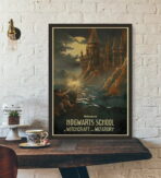cartel harry potter vintage