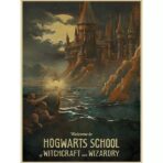 cartel harry potter vintage