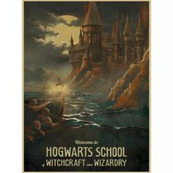 cartel harry potter vintage