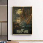 cartel harry potter vintage