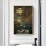 cartel harry potter vintage