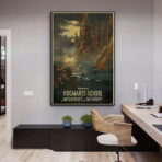 cartel harry potter vintage