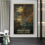 cartel harry potter vintage