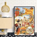 cartel lyon vintage 1