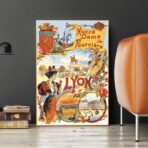 cartel lyon vintage 1