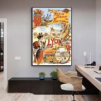 cartel lyon vintage 1