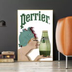 cartel perrier vintage